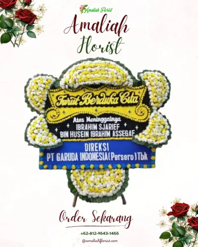 Papan Bunga Duka di Sutojayan